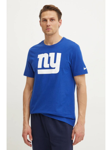 Памучна тениска Nike New York Giants в синьо с принт N199-4EW-8I-CLH