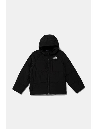 Детско пухено яке The North Face NORTH DOWN HOODED JACKET в черно NF0A88TXJK31