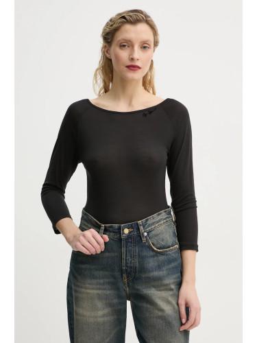Блуза с дълги ръкави G-Star в черно D25065-9297