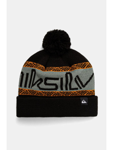 Детска шапка Quiksilver SUMMIT BEANIE в черно  EQBHA03082