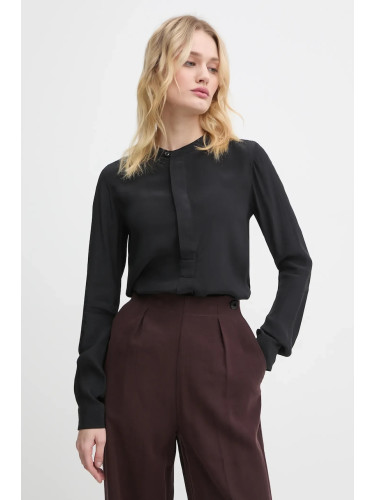 Блуза G-Star в черно с изчистен дизайн D24441-D724