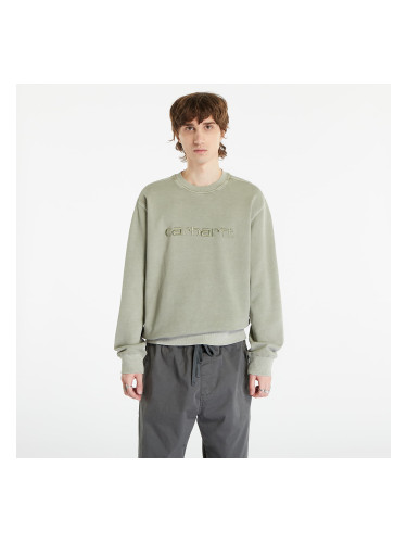 Суитшърт Carhartt WIP Duster Sweatshirt UNISEX Yucca Garment Dyed XS