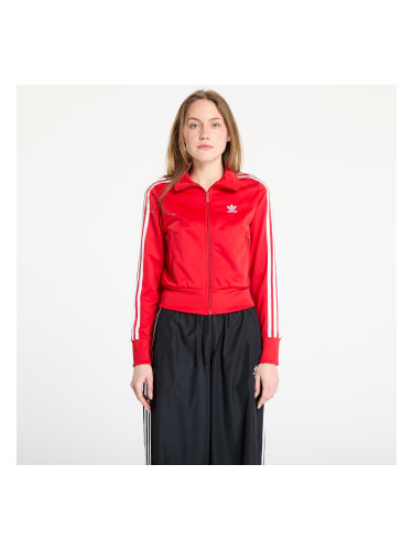 Суитшърт adidas Firebird Adicolor Tracktop Better Scarlet L