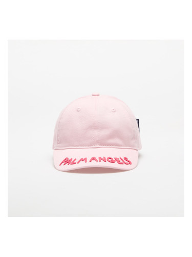 Palm Angels Kids Seasonal Logo Baseball Cap Rose Pink I