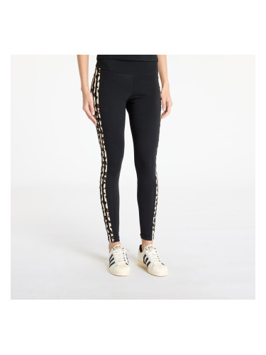 Клинове adidas Black Leopard Allover Print Leggings Black L