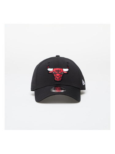 New Era Chicago Bulls Recycled 9FORTY Adjustable Cap Black/ Front Door Red Universal