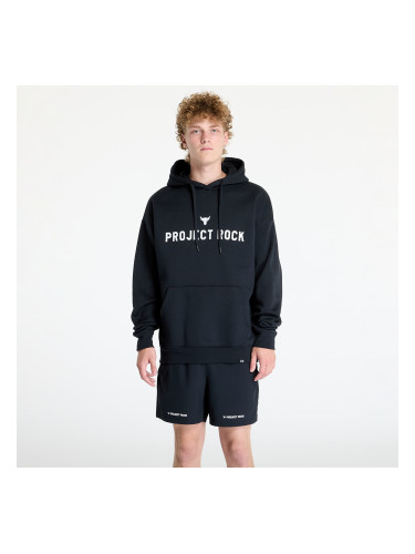 Суитшърт Under Armour Project Rock Icon Fleece Hoody Black M