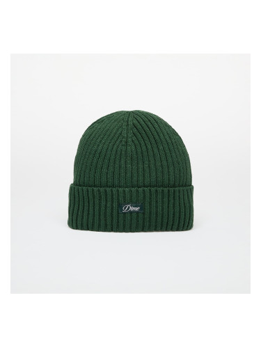 DIME Cursive Fold Beanie Forest Universal