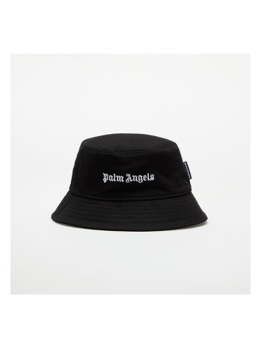 Шапка Palm Angels Kids Logo Bucket Hat Black/ Off White II