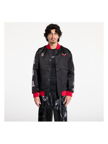 Бомбер Mitchell & Ness Nba Team Og 3.0 Lightweight Satin Jacket Vintage Bulls Black L