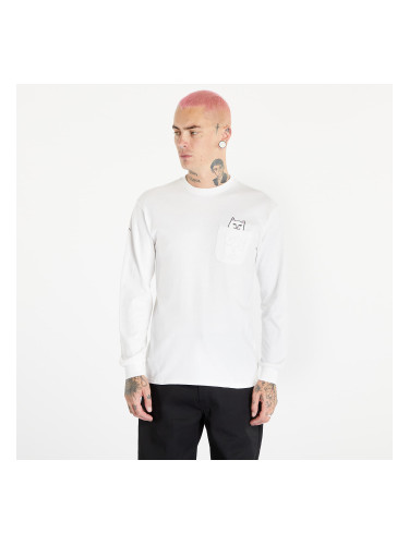 Тениска RIPNDIP Lord Nermal Long Sleeve Tee White S