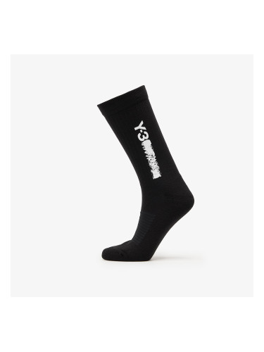 Y-3 Merch Crew Socks Black M