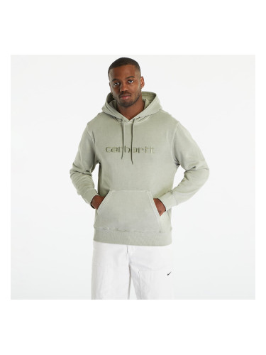 Суитшърт Carhartt WIP Hooded Duster Sweat UNISEX Yucca Garment Dyed XS