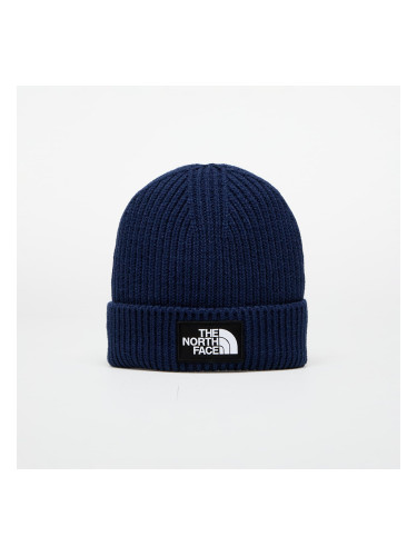 The North Face Tnf Logo Box Cuffed Beanie Summit Navy Universal