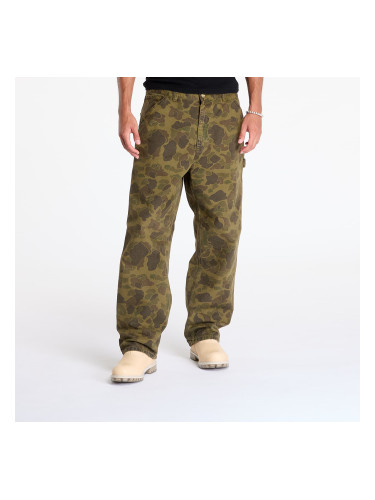 Дънки Carhartt WIP Duck Single Knee Pant Camo Duck/ Office Green XS