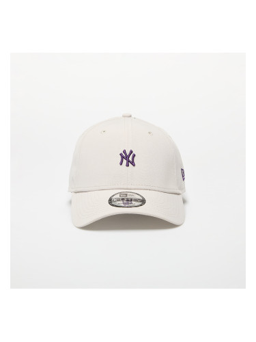 New Era New York Yankees MLB Repreve Mini Logo 9FORTY Adjustable Cap Stone/ Purple Universal