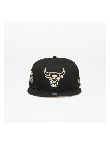 New Era Chicago Bulls NBA Wordmark 9FIFTY Cap Black M-L