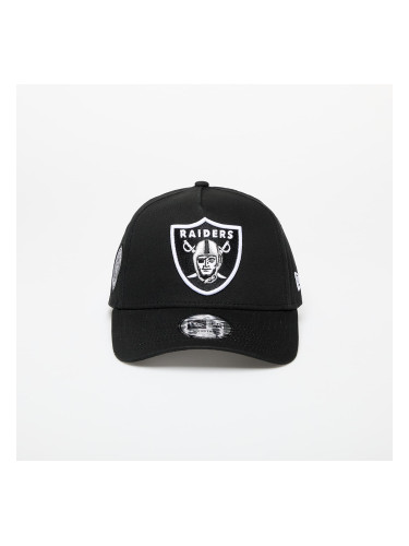 New Era Las Vegas Raiders Aframe NFL Patch Snapback Cap Black Universal