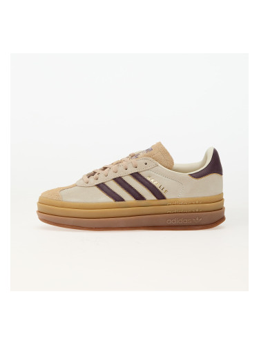 Сникърси adidas Gazelle Bold W Cream White/ Maroon/ Magic Beige EUR 41 1/3