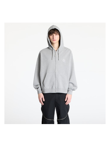 Суитшърт Alyx Studio Essentials Boxy Zip-Up Hoodie UNISEX Light Heather Grey L