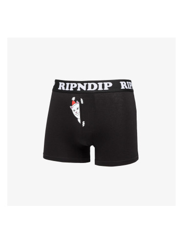 RIPNDIP Peeking Santa Nerm Boxers 1-Pack Black L