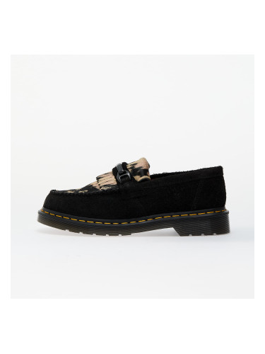 Сникърси Dr. Martens Adrian Snaffle Black Long Napped Suede & Black/Beige Contrast Hair On EUR 43