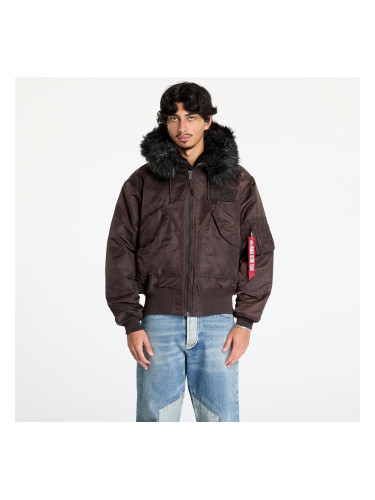 Яке Alpha Industries 45P Hooded Custom Jacket Hunter Brown L