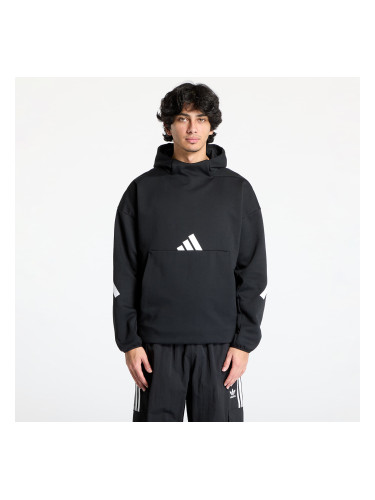 Суитшърт adidas Z.N.E. Hoodie Black/ White L