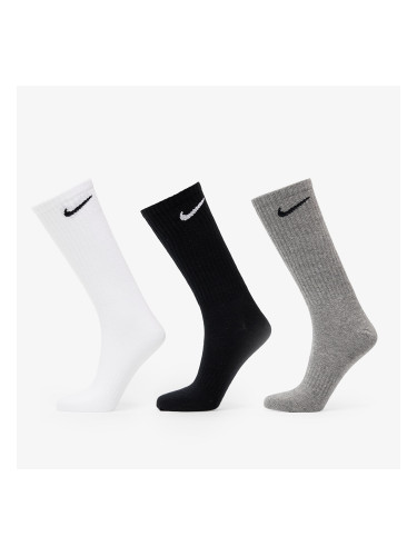 Nike Everyday Lightweight Training Crew Socks 3-Pack Multi-Color XL