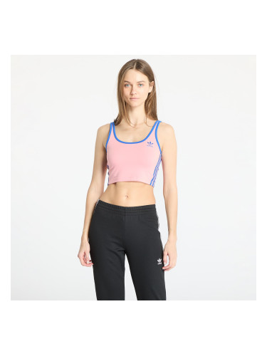 Топ adidas Adicolor 3 Stripes Bra Top Semi Pink Spark/ Blue L