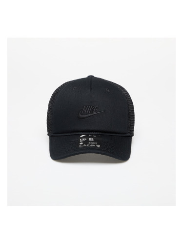 Nike Rise Cap Structured Trucker Cap Black/ Black/ Black M/L