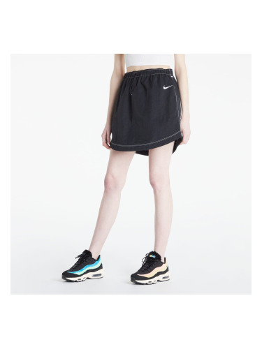 Nike Sportswear Swoosh Women's Woven High-Rise Skirt Black XS