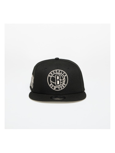 New Era Brooklyn Nets NBA Wordmark 9FIFTY Cap Black M-L