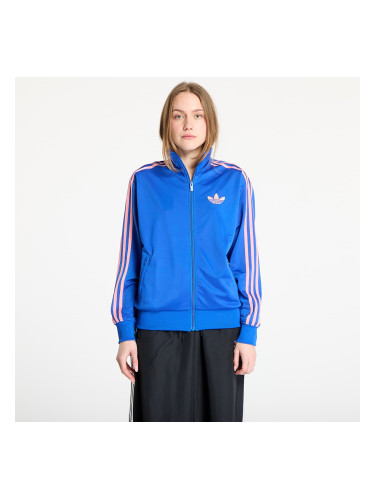 Суитшърт adidas Firebird Adicolor Classic Loose Tracktop Blue/ Semi Pink Spark L