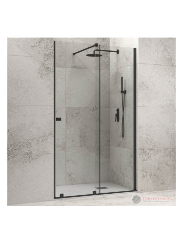 Душ параван, Черен мат, Animus 400 Nero