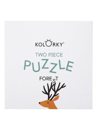 Kolorky Puzzle Two Piece Forest пъзел 10 бр.