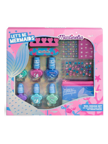 Martinelia Let´s be Mermaid Nail Design комплект за нокти за деца 3+