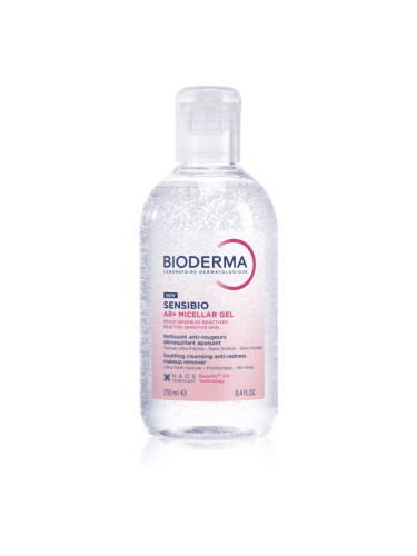 Bioderma Sensibio AR+ мицеларен почистващ гел за чувствителна кожа със склонност към почервеняване 250 мл.