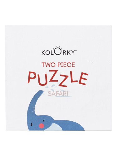 Kolorky Puzzle Two Piece Safari пъзел 10 бр.