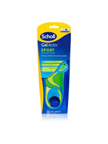 Scholl GelActiv Sport стелки за спортисти тип Large EU 40 - 46.5 1 чифт