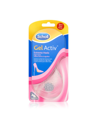 Scholl GelActiv Extreme Heels стелки с гелообразна възглавничка 1 чифт