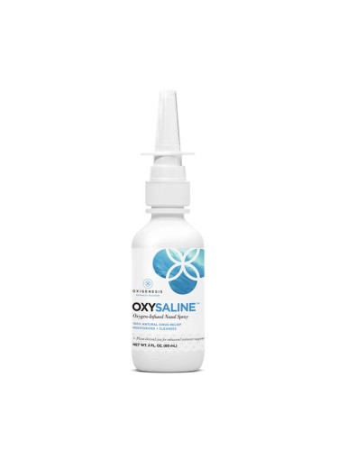 Назален спрей с кислород OXYSALINE™ 60 ml | Oxigenesis