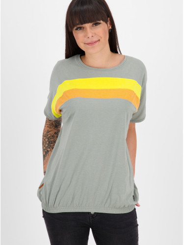 Light grey women's loose T-shirt Alife and Kickin - Women's