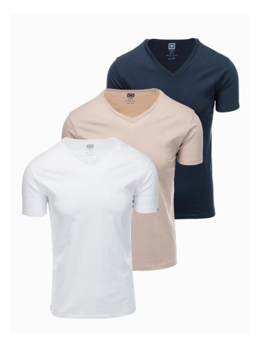 Ombre Men's plain t-shirt - mix 3