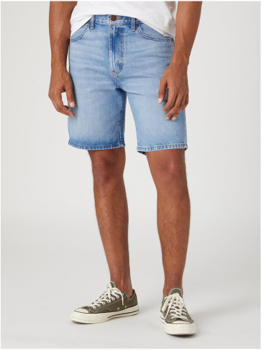 Lee Light blue men's denim shorts Wrangler - Men's