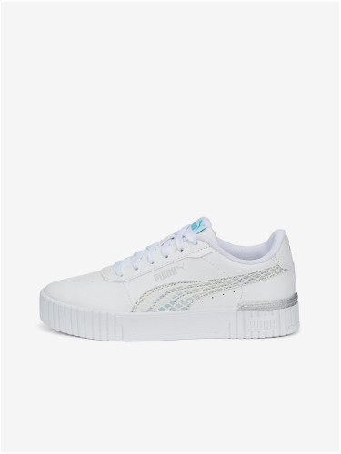 White girls' sneakers Puma Carina 2.0 Mermaid - Women's