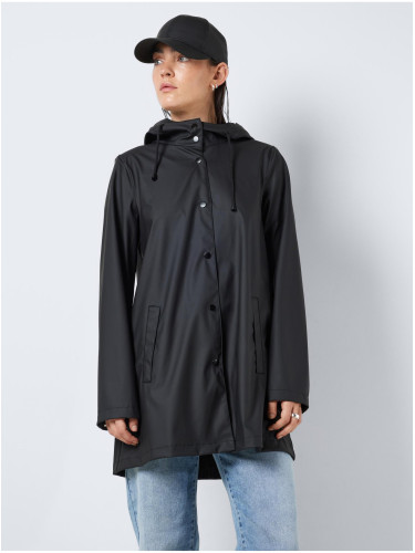 Black women's waterproof coat Noisy May Sky - Women