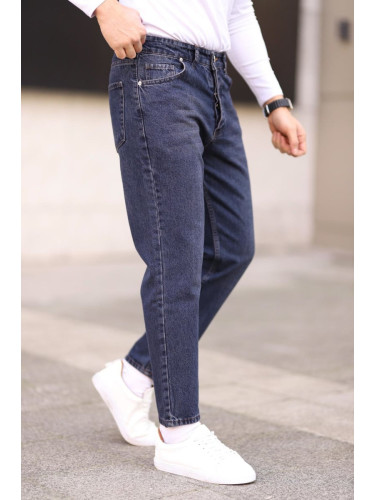 Trendyol Navy Blue Men's Boyfriend Jeans Trousers