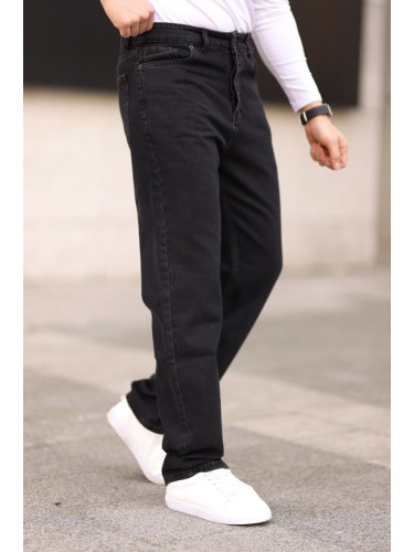 Trendyol Black Men's Baggy Fit Jeans Trousers