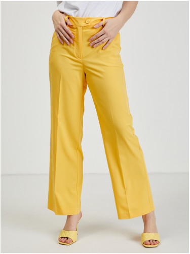 Yellow women's trousers ORSAY - Ladies